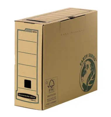 Fellowes BANKERS BOX EARTH Archiv-Schachtel, braun, (B)100mm (EAN: 0043859707980)