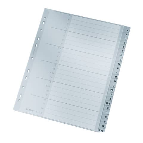 LEITZ Kunststoff-Register, A-Z, A4 Überbreite, 24-teilig (EAN: 4002432341504)