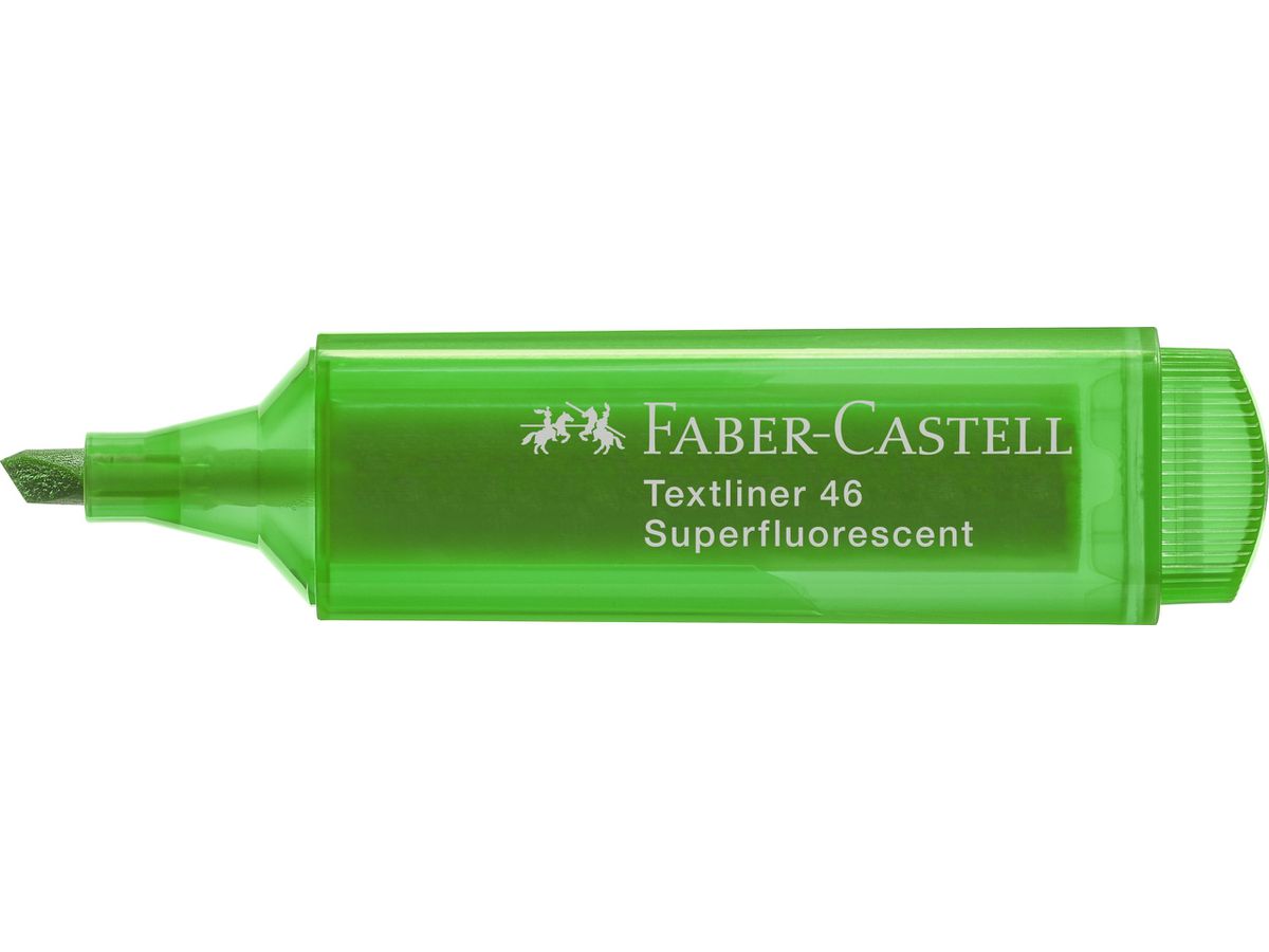 FABER-CASTELL Textmarker TEXTLINER 1546, grün (EAN: 4005401546634)