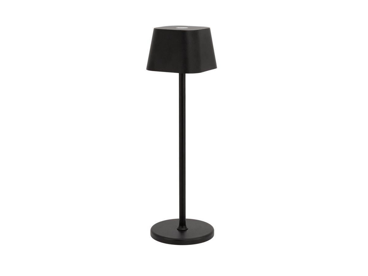 Securit Akku LED-Tischleuchte GEORGINA, schwarz (EAN: 8720663160553)