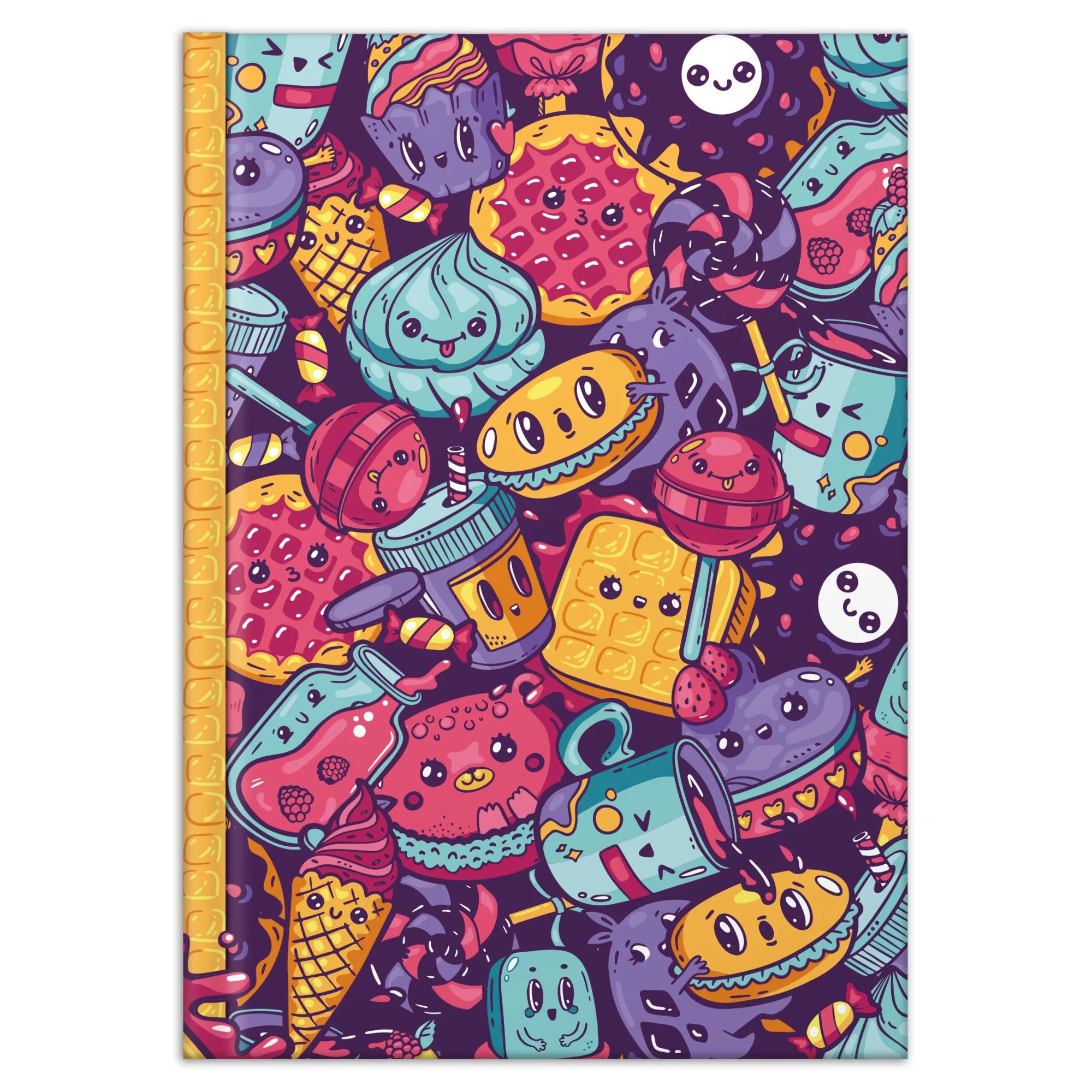 RNK Verlag Notizbuch "Sweets", DIN A4, 96 Blatt, blanko (EAN: 4002871468114)