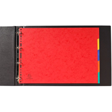 EXACOMPTA Karton-Register, blanko, DIN A3 quer, 5-teilig (EAN: 3141871909881)