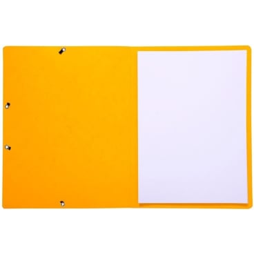 EXACOMPTA Eckspannermappe, DIN A4, aus Karton, gelb (EAN: 3130630554196)