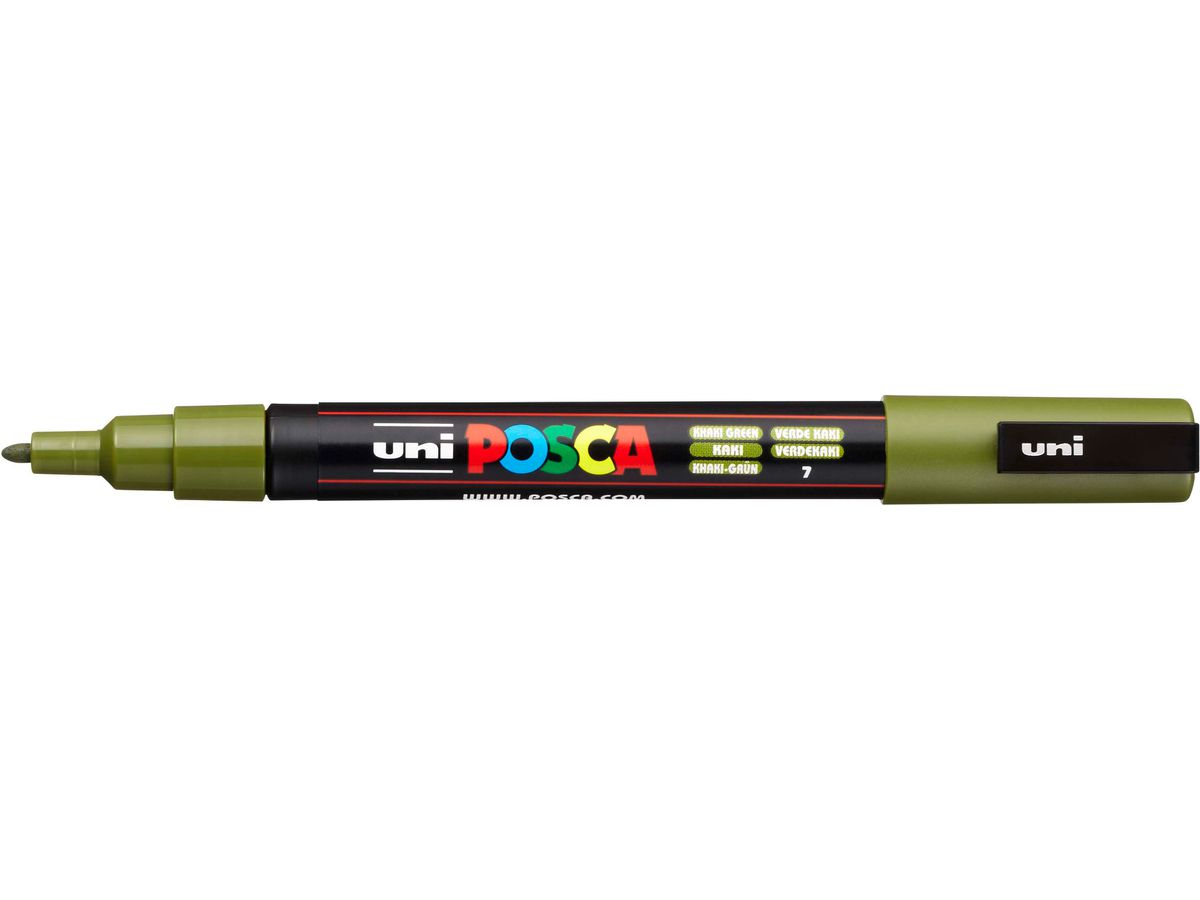 POSCA Pigmentmarker PC-3M, khaki-grün (EAN: 4902778202326)