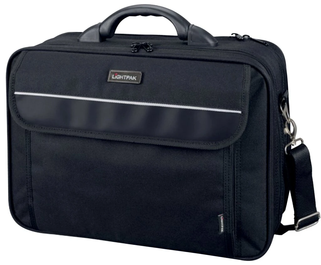 LiGHTPAK Notebook-Tasche "ARCO", Polyester, schwarz (EAN: 4021068460106)