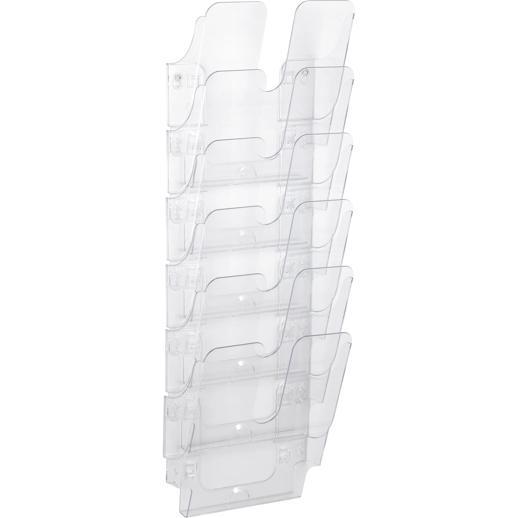 DURABLE Wand-Prospekthalter-Set "FLEXIPLUS 6", A4, 6 Fächer (EAN: 7318080008407)