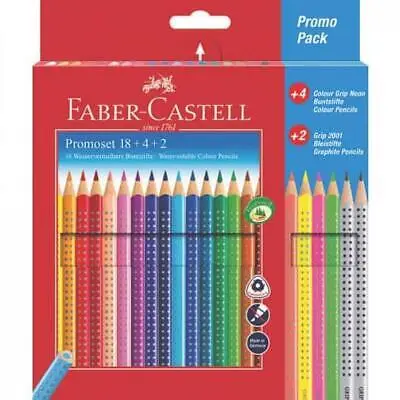 FABER-CASTELL Dreikant-Buntstifte Colour GRIP, Promoetui (EAN: 4005402015405)