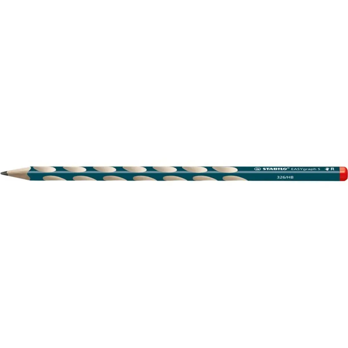 STABILO Bleistift EASYgraph S, Härtegrad: HB, petrol (EAN: 4006381530613)