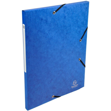 EXACOMPTA Eckspannermappe Scotten, Karton, DIN A4, blau (EAN: 3130630557524)