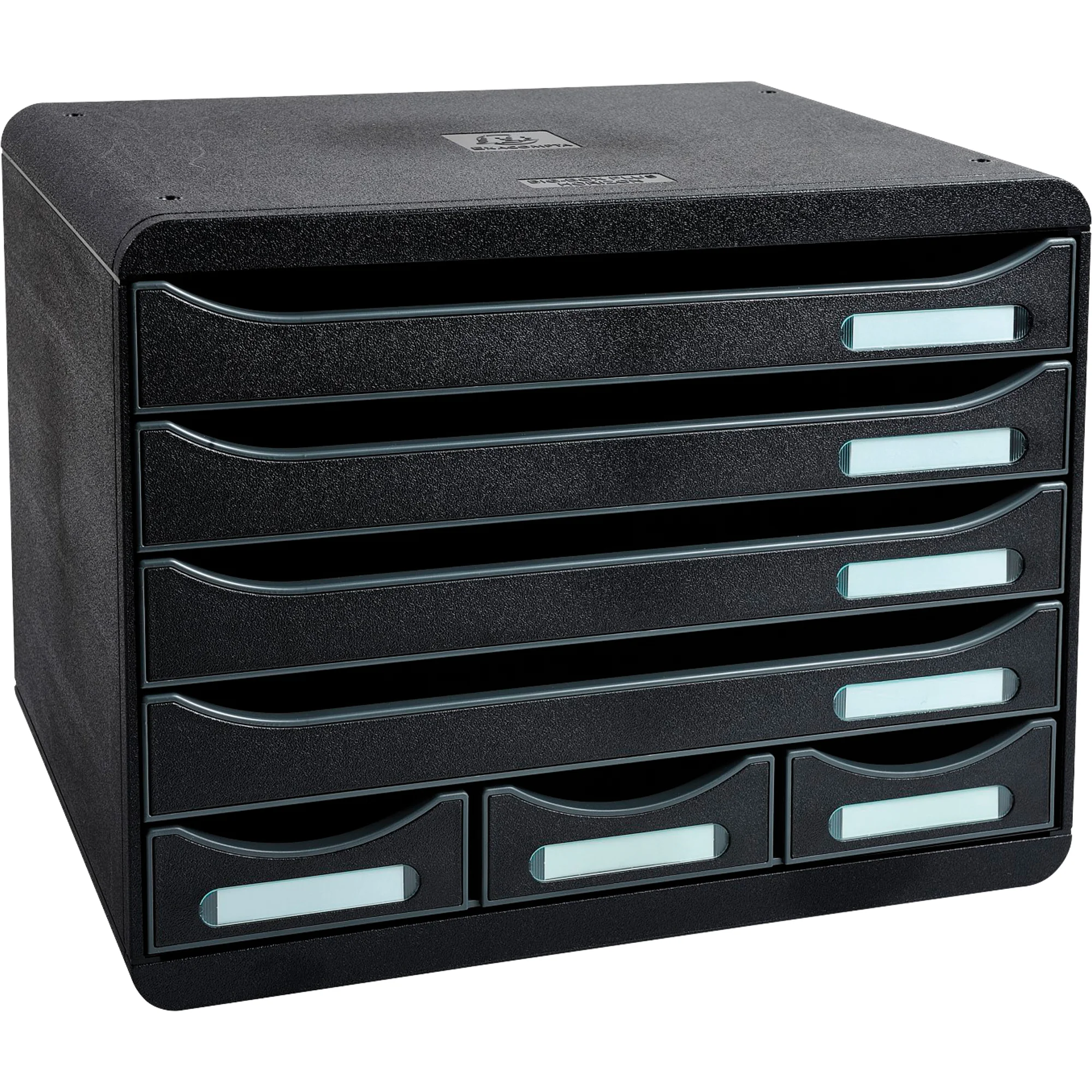 EXACOMPTA Schubladenbox STORE-BOX MINI, 7 Schübe, schwarz (EAN: 9002493423756)