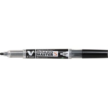 PILOT Whiteboard-Marker V BOARD MASTER S, Rundspitze,schwarz (EAN: 4902505487422)