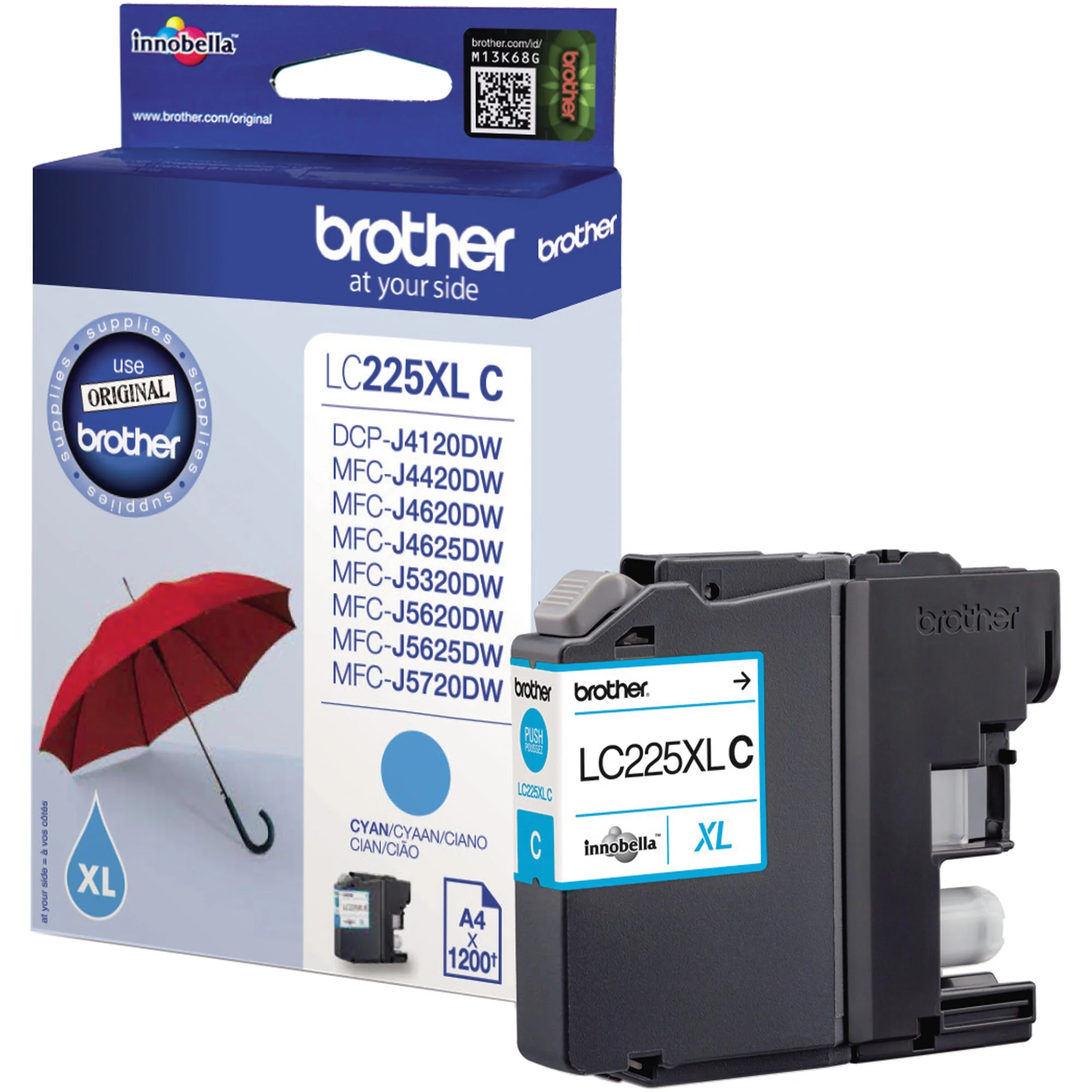 brother Tinte für brother MFC-J4420DW, cyan HC (EAN: 4977766735957)