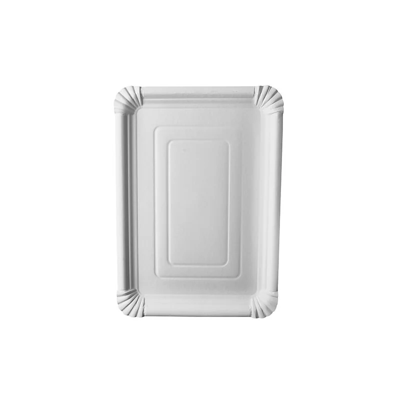 PAPSTAR Papp-Teller "pure", eckig, 240 x 330 mm, weiß, 125er (EAN: 4002911111000)