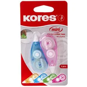 Kores Einweg-Korrekturroller "MINI", 5 mm x 5 m, Blister (EAN: 9023800841216)