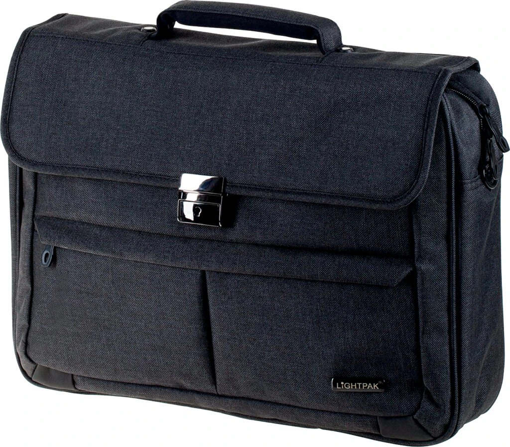LiGHTPAK Aktentasche, aus Polyester, anthrazit (EAN: 4021068461455)