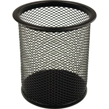 helit Stifteköcher "the round network", Drahtmetall, schwarz (EAN: 4012086009323)