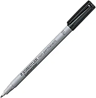 STAEDTLER Lumocolor NonPermanent-Marker 316F, schwarz (EAN: 4007817304310)