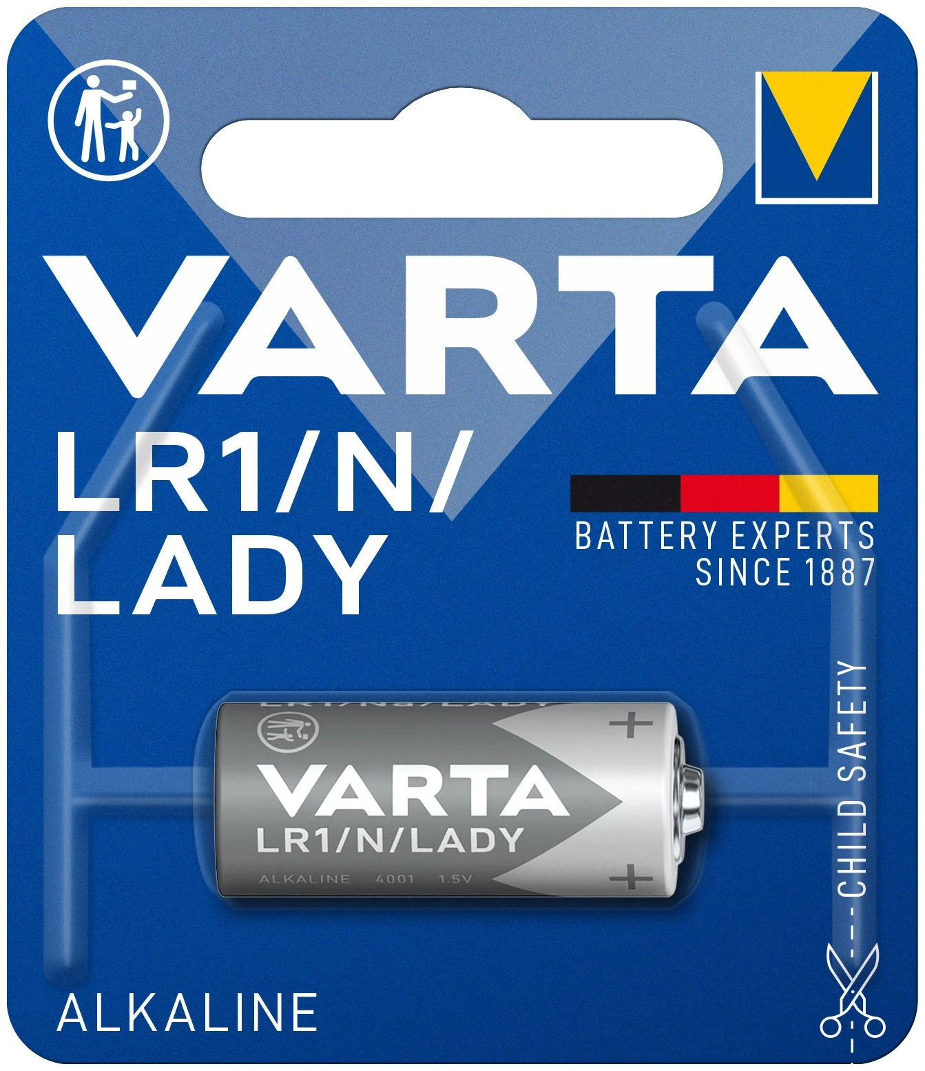 VARTA Alkaline Batterie "Professional Electronics", Lady (EAN: 4008496128136)