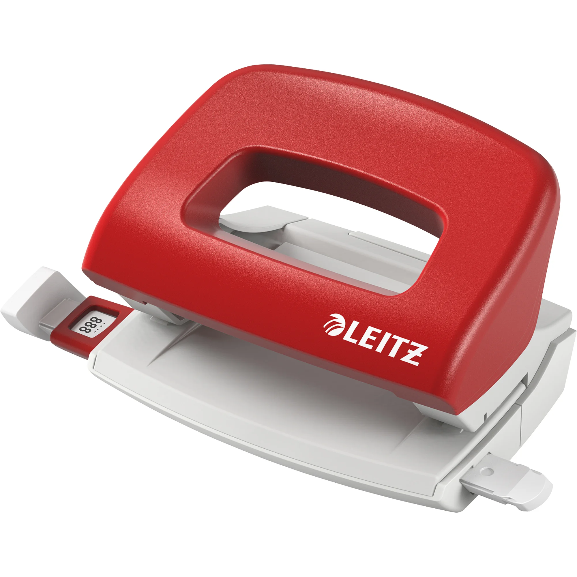 LEITZ Locher Nexxt 5058, Stanzleistung: 10 Blatt, rot (EAN: 4002432310623)