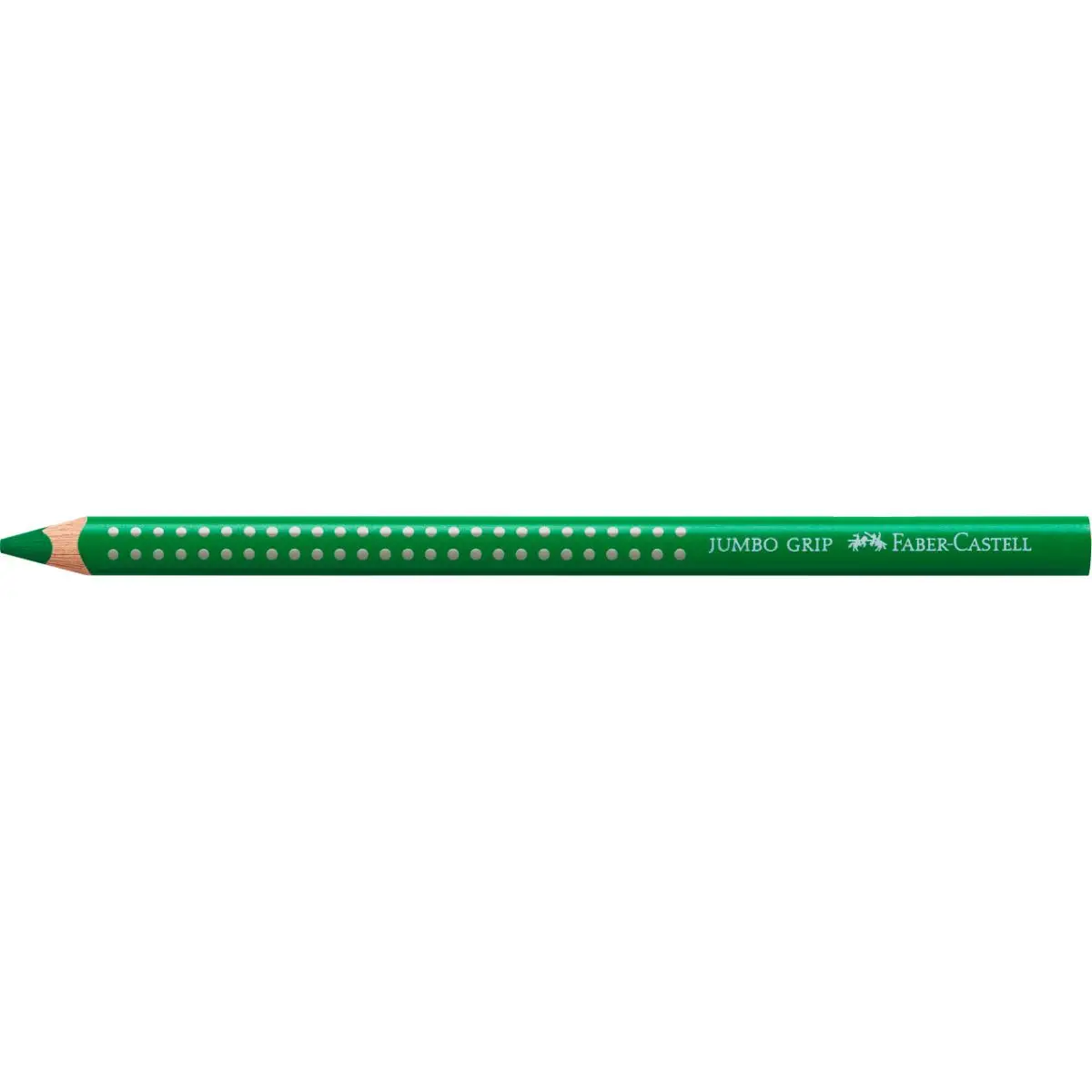 FABER-CASTELL Dreikant-Buntstift Jumbo GRIP, grün (EAN: 4005401109631)