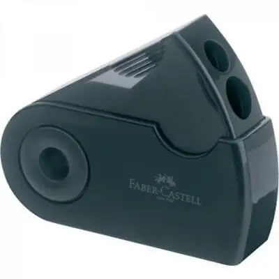 FABER-CASTELL Doppelspitzdose SLEEVE, schwarz (EAN: 6933256608031)