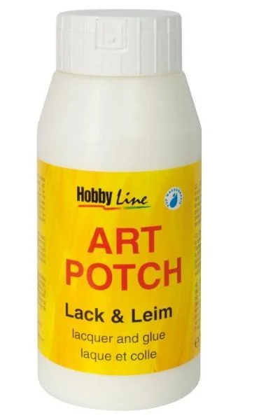 KREUL Servietten-Lack & Leim ART POTCH, matt, 750 ml, transparent (EAN: 4000798492533)