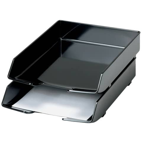 HAN Briefablage WAVE EXCLUSIV, DIN A4, Polystyrol, schwarz (EAN: 4012473012837)