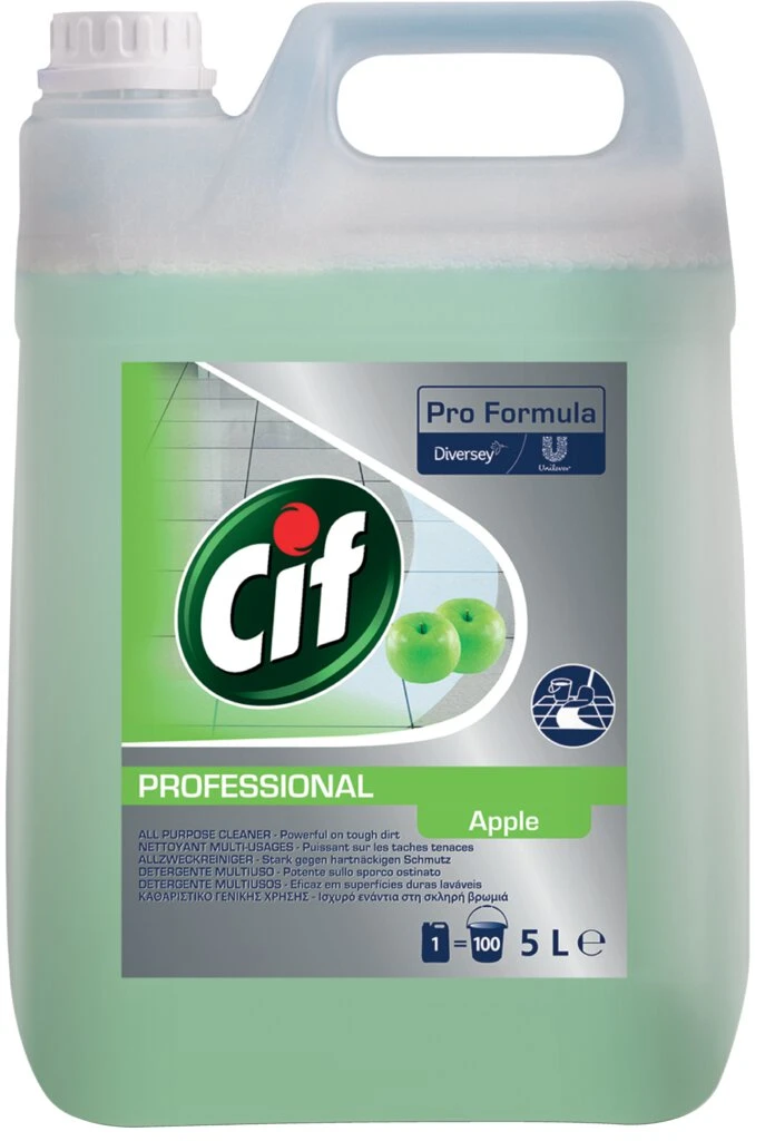 Cif Professional Allzweckreiniger, Apfel, 5 Liter (EAN: 7615400764105)