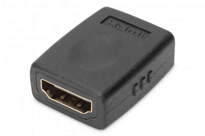DIGITUS HDMI Adapter, HDMI-A Kupplungen, schwarz (EAN: 4016032296140)