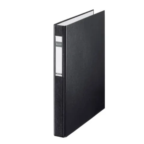 LEITZ Ringbuch Standard, DIN A4 Überbreite, schwarz,2 D-Ring (EAN: 4002432367313)