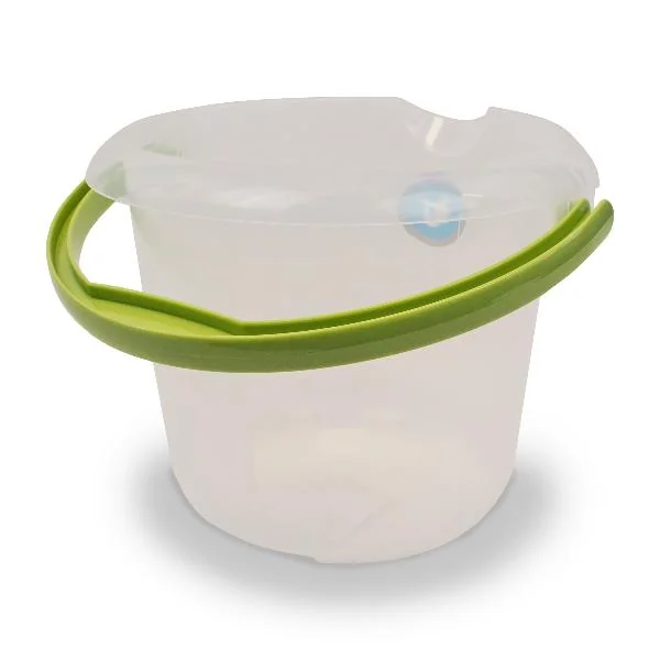 keeeper Putzeimer "mika", rund, 5 Liter, transparent (EAN: 4052396058437)