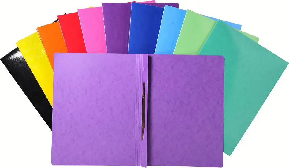 EXACOMPTA Schnellhefter Iderama, DIN A4, Karton, violett (EAN: 4010903808128)