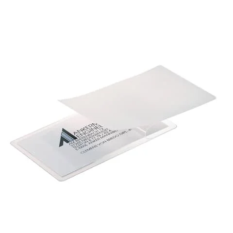 sigel Kalt-Laminierfolie für Karten bis 85 x 55 mm, glasklar (EAN: 4004360937316)