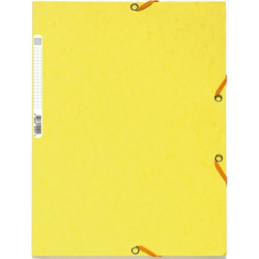 EXACOMPTA Eckspannermappe, DIN A4, Karton, zitrusgelb (EAN: 3130630555292)