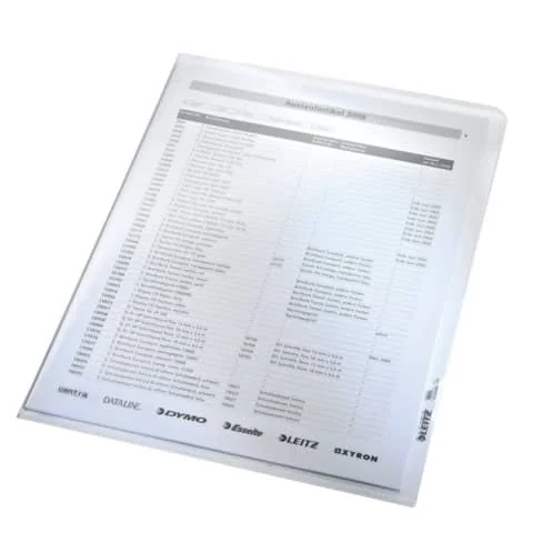 LEITZ Sichthülle extrastark, A4, PP, glasklar, 0,16 mm (EAN: 4002432330126)