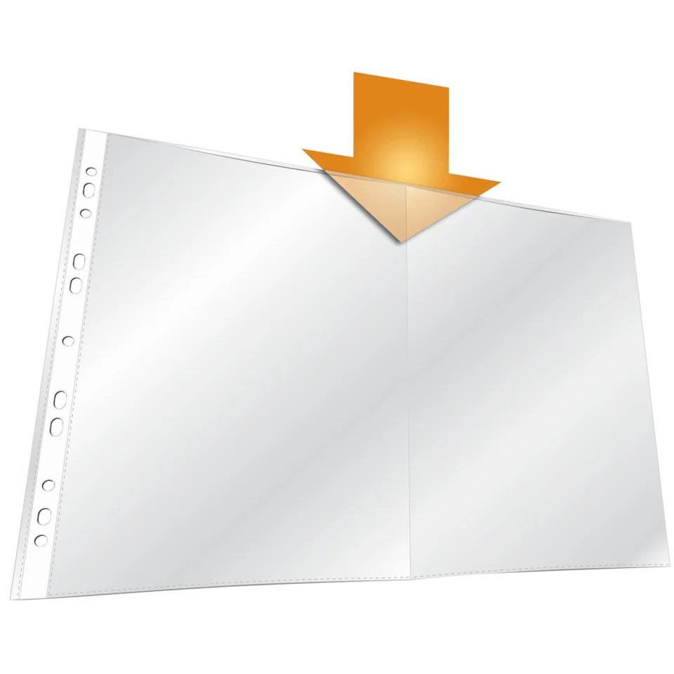DURABLE Prospekthülle, DIN A3 quer, PP, transparent, 0,05 mm (EAN: 4005546231099)