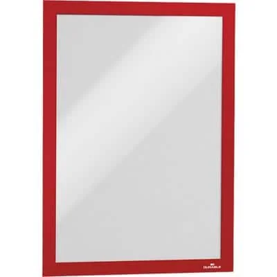 DURABLE Magnetrahmen DURAFRAME, DIN A4, rot, Großpackung (EAN: 4005546405827)