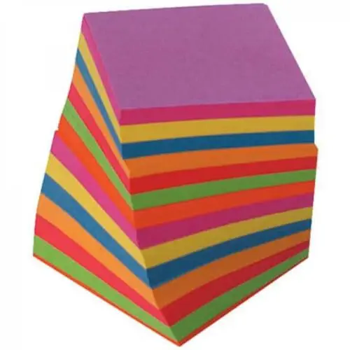 folia Zettelboxeinlage, 90 x 90 mm, 700 Blatt, farbig (EAN: 4001868991048)