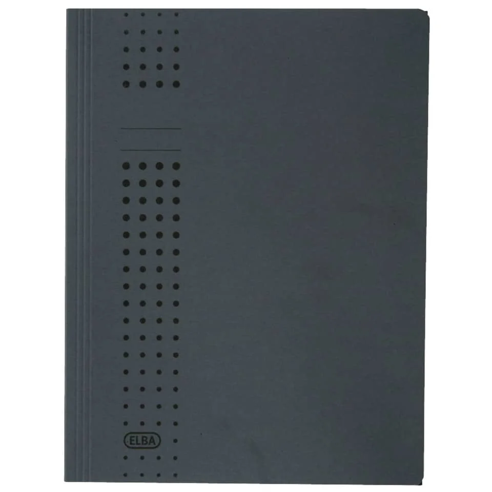ELBA chic-Sammelmappe aus Karton, A4, anthrazit (EAN: 4002030047792)