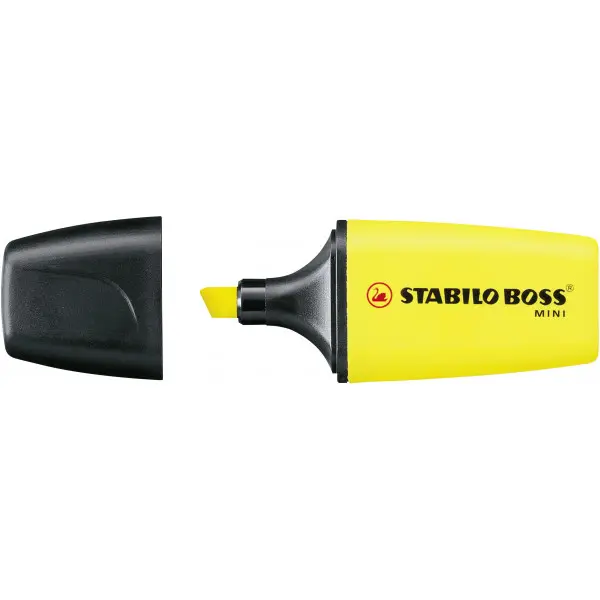 STABILO Textmarker BOSS MINI, gelb (EAN: 0000042117636)