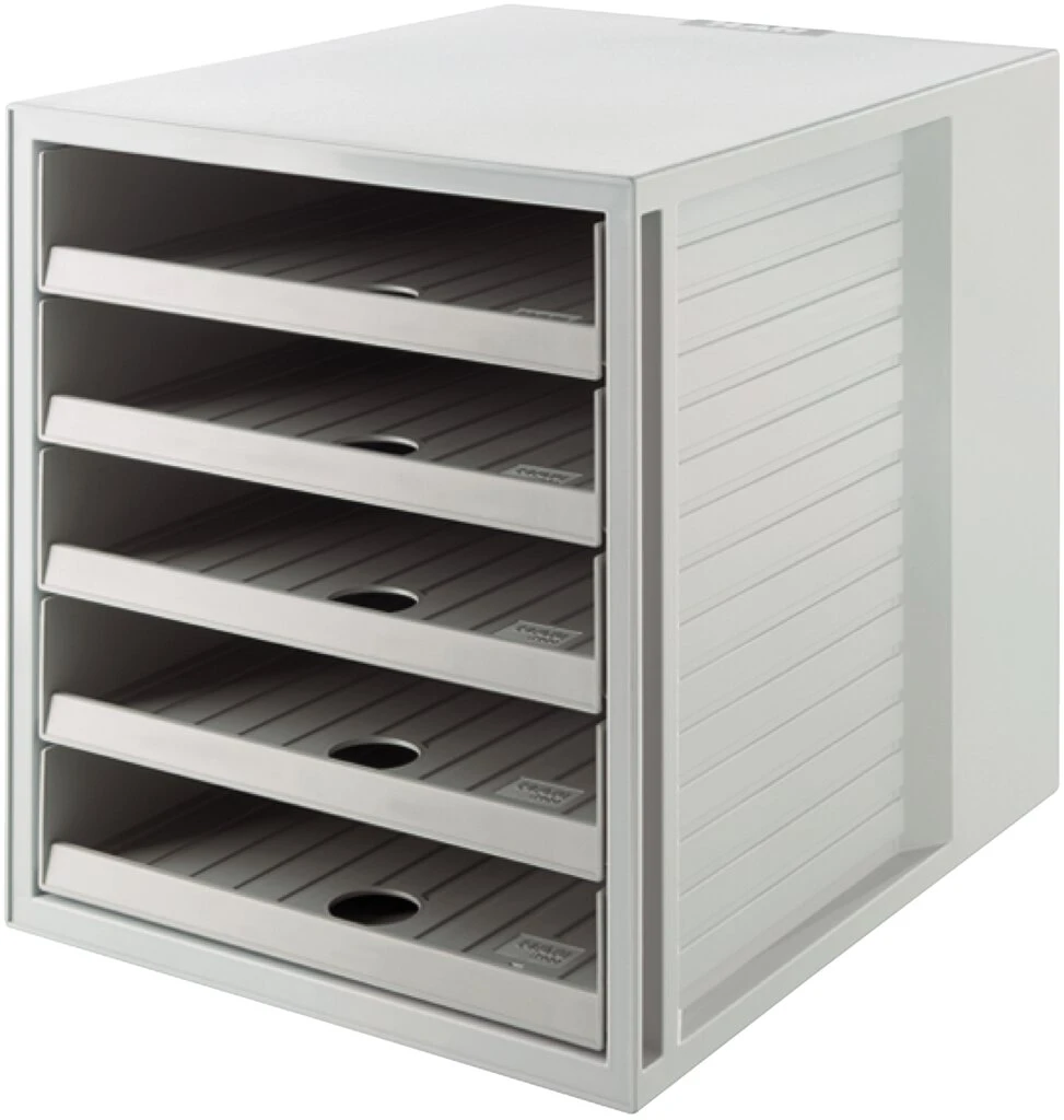 HAN Schubladenbox SCHRANK-SET KARMA, 5 offene Schübe, grau (EAN: 4012473140813)