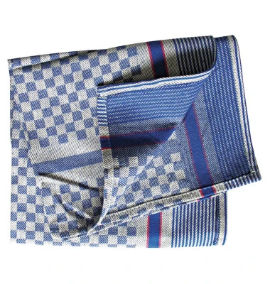 HYGOSTAR Gruben-Handtuch, blau-weiß kariert, 240 g/qm (EAN: 4015544300307)