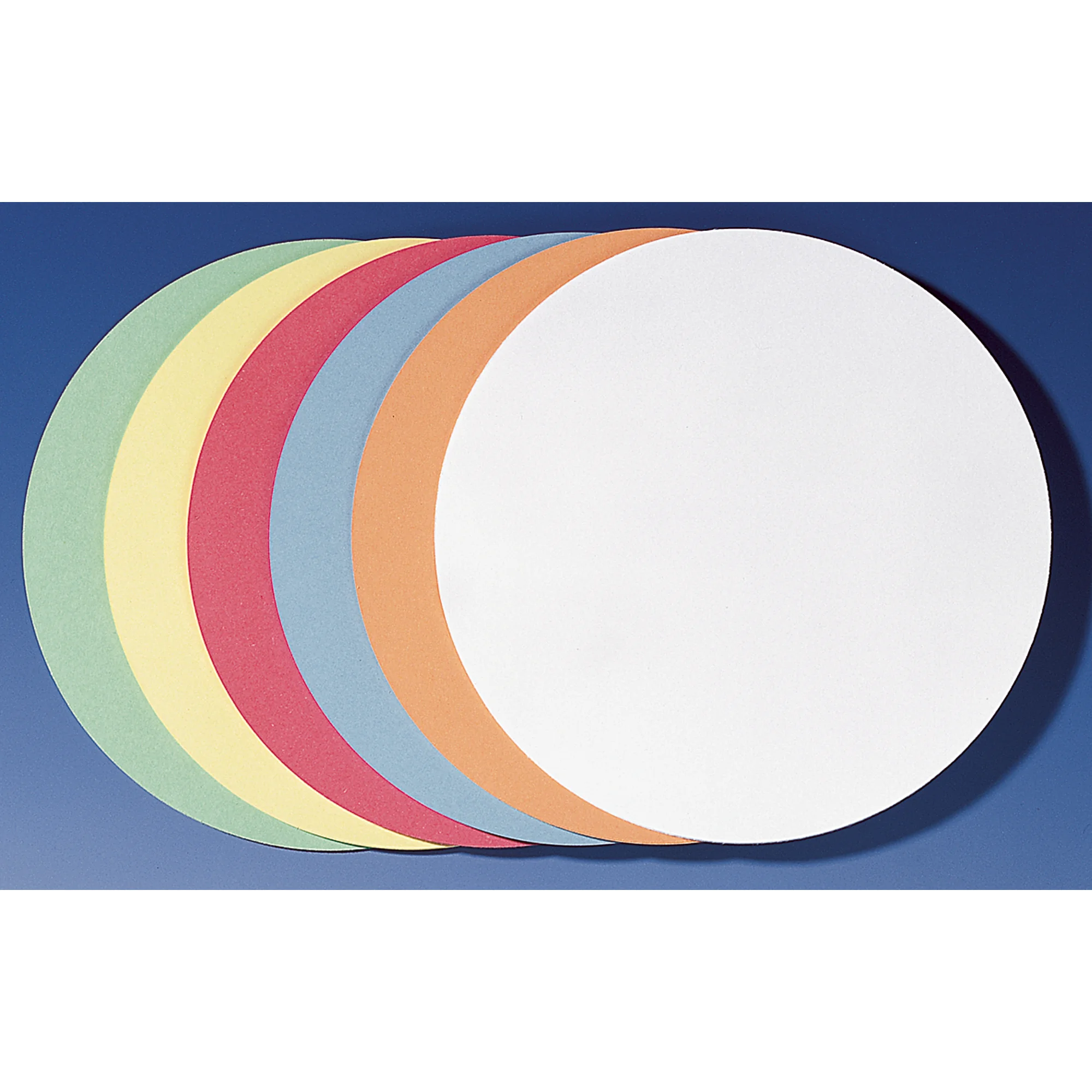 FRANKEN Moderationskarte, Kreis, Durchm.: 195 mm, sortiert (EAN: 4016946056069)