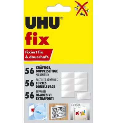 UHU Klebekissen fix, doppelseitig, weiß (EAN: 4026700488050)