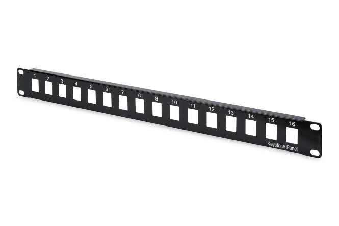 DIGITUS 19" Modular Patch Panel Leergehäuse, 16 Port (EAN: 4016032280750)