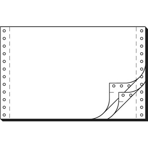sigel DIN-Computerpapier endlos, 240 mm x 6" (15,24 cm) (EAN: 4004360362439)