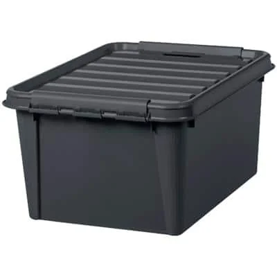 smartstore Aufbewahrungsbox RECYCLED 31 L, anthrazit (EAN: 7332462085305)