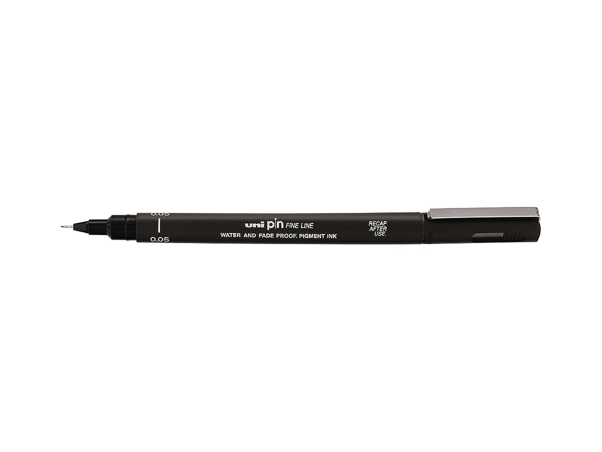 uni-ball Fineliner PIN 005200 N, schwarz (EAN: 4902778798805)