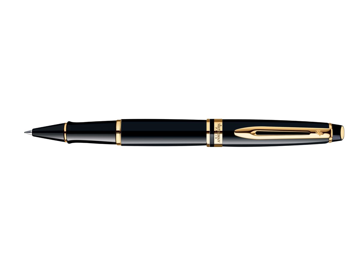 WATERMAN Tintenroller Expert, Black G.C. (EAN: 3501170951682)