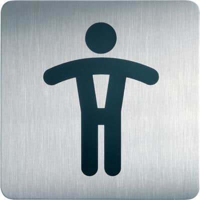 DURABLE Piktogramm PICTO "WC Herren", quadratisch (EAN: 4005546403328)